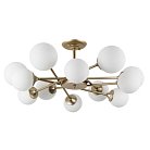 Потолочная люстра Arte Lamp A2703PL-12SG Marco