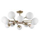 Потолочная люстра Arte Lamp A2703PL-12SG Marco