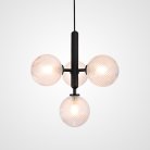 Подвесной Светильник Raffin 4 Transparent Black ImperiumLoft 177908-26