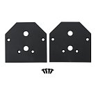 Заглушка для встраиваемого магнитного трека в натяжной ПВХ потолок, в комплекте 2 шт Crystal Lux CLT 0.234 06 BL SPACE