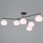 Потолочная люстра ILLUMICO IL0446-6CSQ-24 BK AB LIBRA