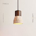 Подвесной светильник MELIUS Тип A. Темное дерево Lampatron 7399-20431
