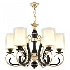 Люстра подвесная с плафонами Arte Milano 302237/6 Bk/Gd Florentia