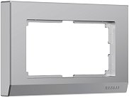 Рамка для двойной розетки Werkel W0081806 (серебряный) a050909