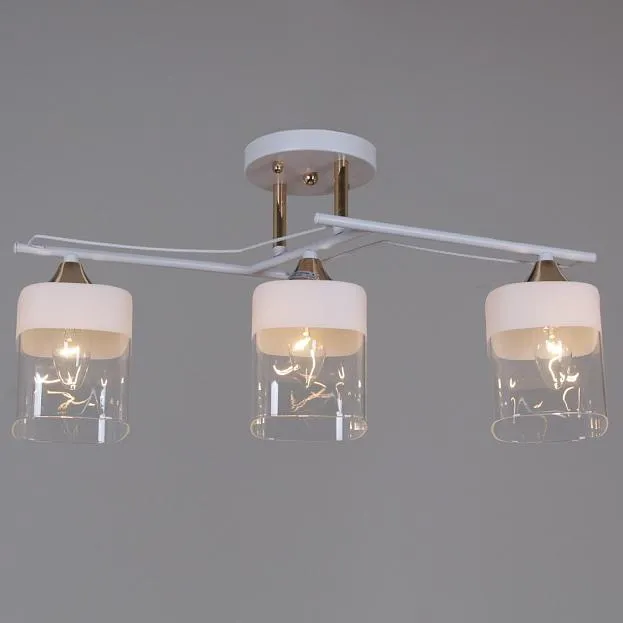 Потолочная люстра Reluce 06096-0.3-03 WH+FG Потолочная люстра Reluce 06096-0.3-03 WH+FG