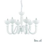 Подвесная люстра Ideal Lux 093994 BON SP6 BIANCO