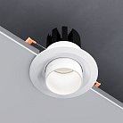 Потолочный светодиодный светильник 15W 3000K белый Elektrostandard 9920 LED Zoom a064034