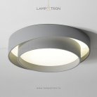 Потолочный светильник WINTON Размер L. Цвет серый. Теплый свет. Lampatron 3166-7852