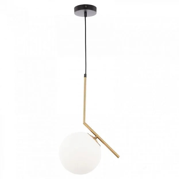 Подвесной светильник Arte Perfetto Luce APL2233969MDM/1L BRO BRO+WH Подвесной светильник Arte Perfetto Luce APL2233969MDM/1L BRO BRO+WH