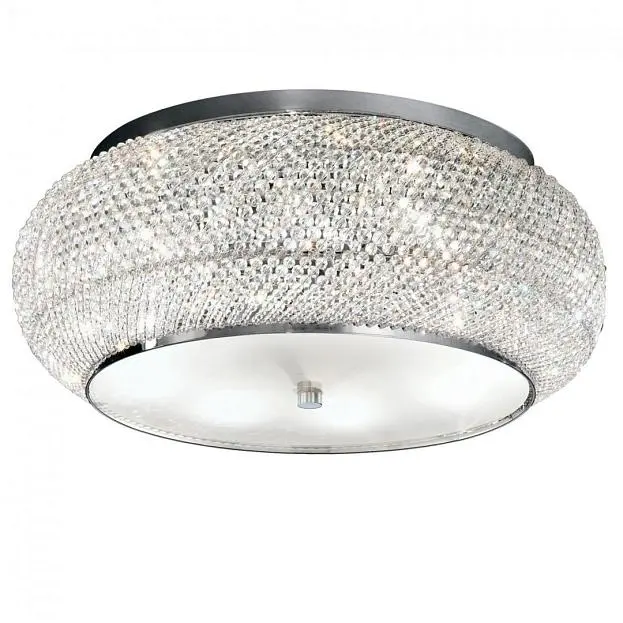 Потолочный светильник Ideal Lux Pasha PL10 Cromo 100746 Потолочный светильник Ideal Lux Pasha PL10 Cromo 100746