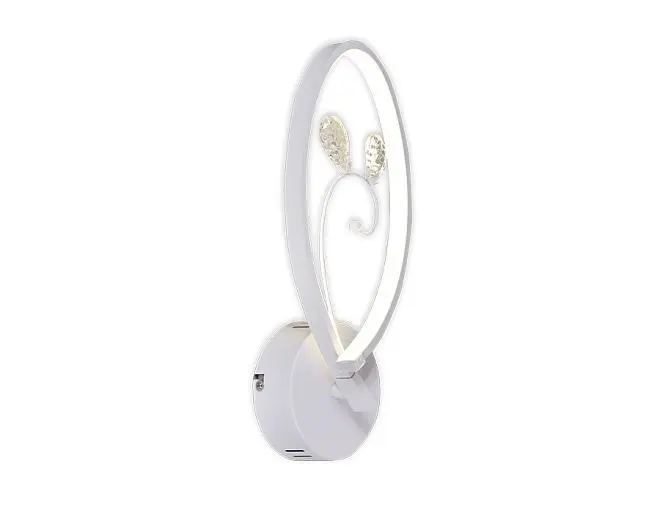 Настенный светодиодный светильник с хрусталем Ambrella light LC601 Line Настенный светодиодный светильник с хрусталем Ambrella light LC601 Line
