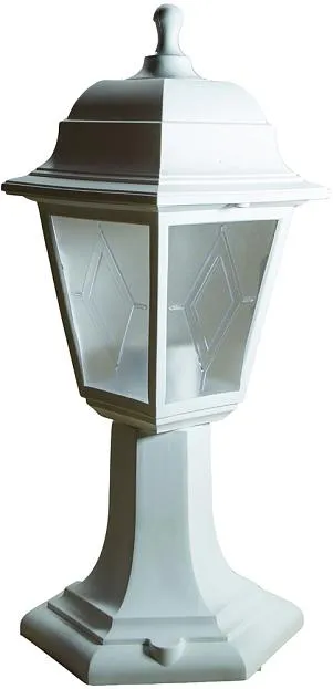 Наземный фонарь Uniel UUL-A01F 60W/E27 IP44 WHITE Наземный фонарь Uniel UUL-A01F 60W/E27 IP44 WHITE