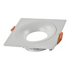 Св-к встр. Белый GU10 1*50W IP44 L100xW100xH40 -V Без ламп Встраиваемые светильники ST Luce ST259.508.01