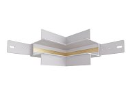 Внутренний угол-соединитель для встраиваемого магнитного шинопровода Donolux inner corner dlm01w sp Magic track