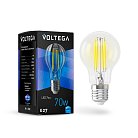 Светодиодная лампа Voltega 7141 Crystal A60 7W 4000K E27 VG10-A60E27cold7W-F