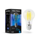 Светодиодная лампа Voltega 7141 Crystal A60 7W 4000K E27 VG10-A60E27cold7W-F