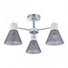 Люстра потолочная с плафонами Arte Milano 322408/3 CR+WH Amalfi Napoli