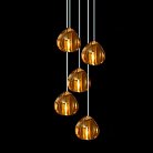 Подвесной светильник METEORA B COMBO D30 Amber ImperiumLoft 228526-23 meteora-b-combo01