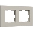 Рамка werkel w0022917 slab дымчатый софт a071621