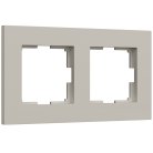 Рамка werkel w0022917 slab дымчатый софт a071621