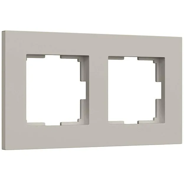 Рамка werkel w0022917 slab дымчатый софт a071621