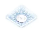 Точечный встраиваемый светильник Ambrella light S227 W/CH/C COMPO SPOT