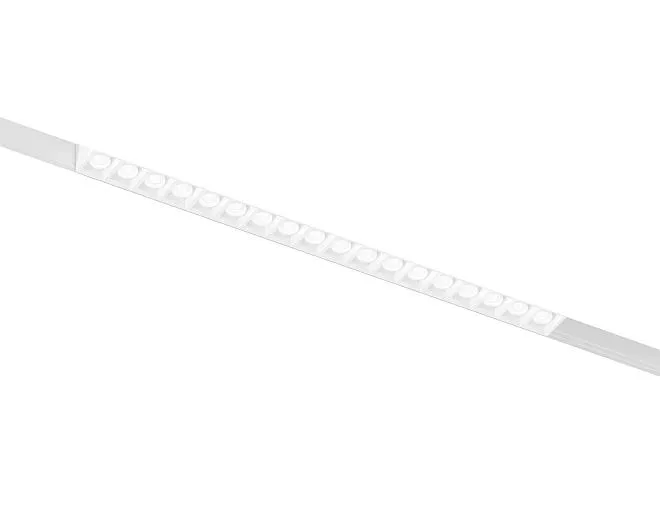 Трековый светильник белый IP20 18W 3CCT 3000-6000K SMART 48V 24° 328*22*25 Ambrella light GL4500 WH track system