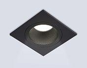 Встраиваемый светильник Ambrella light TN102828 BK/BK черный/черный GU5.3 92*92*50