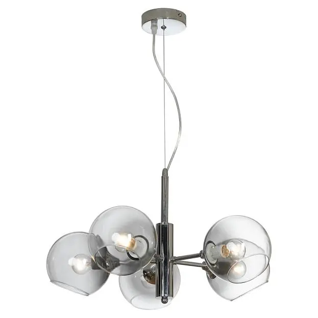 Подвесная люстра Lussole LSP-8372CH Gresham Подвесная люстра Lussole LSP-8372CH Gresham