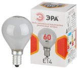 Лампочка накаливания ЭРА P-60-E14-230-FR