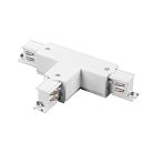 Соединение левое тройное перекидное с подводом питания к треку 5040xx-(F)/(R) БЕЛЫЙ Lightstar 504136-FRPSL Quattro