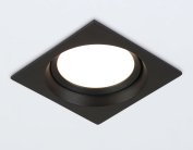 Встраиваемый светильник Ambrella light TN52233 BK черный IP20 GX53 110*110*44