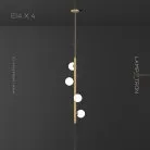 Подвесной светильник JULIET 4 лампы Lampatron 6644-18170