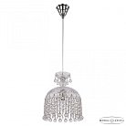 Подвесной светильник с хрусталём Bohemia Ivele Crystal 14781P/22 Ni Balls