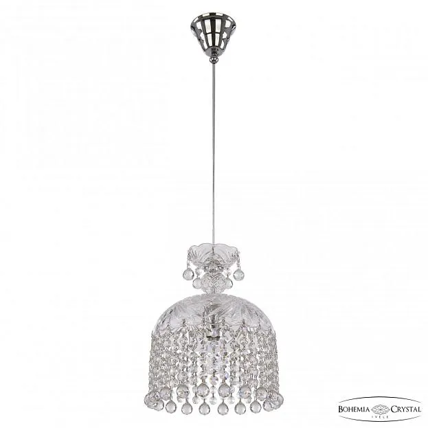 Подвесной светильник с хрусталём Bohemia Ivele Crystal 14781P/22 Ni Balls