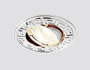 Встраиваемый светильник Ambrella light 120090 CH Классика IV