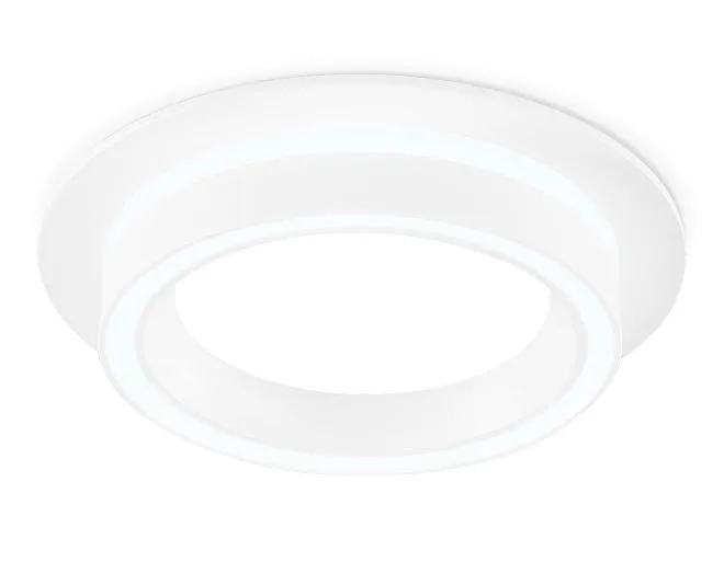 Встраиваемый светильник Ambrella light TU5205 WH белый IP20 GX70 D150*52