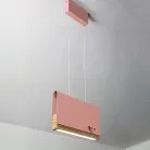 Подвесной светильник BOOK 2 Модель B. Цвет розовый. Lampatron 1184-4967
