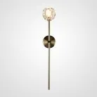 Бра Boule De Cristal Long Sconce Brass 185376-22 ImperiumLoft