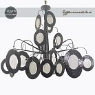 Подвесная люстра Effusioni di Luce Reccagni Angelo 5050.1092 Black