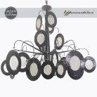 Подвесная люстра Effusioni di Luce Reccagni Angelo 5050.1092 Black