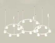 Комплект подвесного светильника Techno Ring с акрилом Ambrella light XR92082210/22