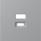 Накладка для розеток USB, матовый серый, Donel DE28640 A07