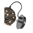 светильник настенный, E27, 60W Wertmark WE263.01.021 Delfina