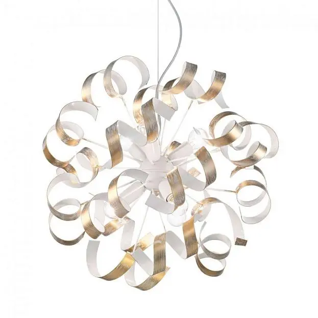 Подвесная люстра Ideal Lux 101606 VORTEX SP6 ORO Подвесная люстра Ideal Lux 101606 VORTEX SP6 ORO
