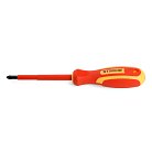 Отвертка крестовая диэлектрическая STEKKER 39765 SDE-PH1-80