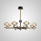 Люстра на штанге NICOL L8 Blue ImperiumLoft 193374-23 nicol01