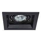 Встраиваемый светильник Arte Lamp A6661PL-1BK Canis