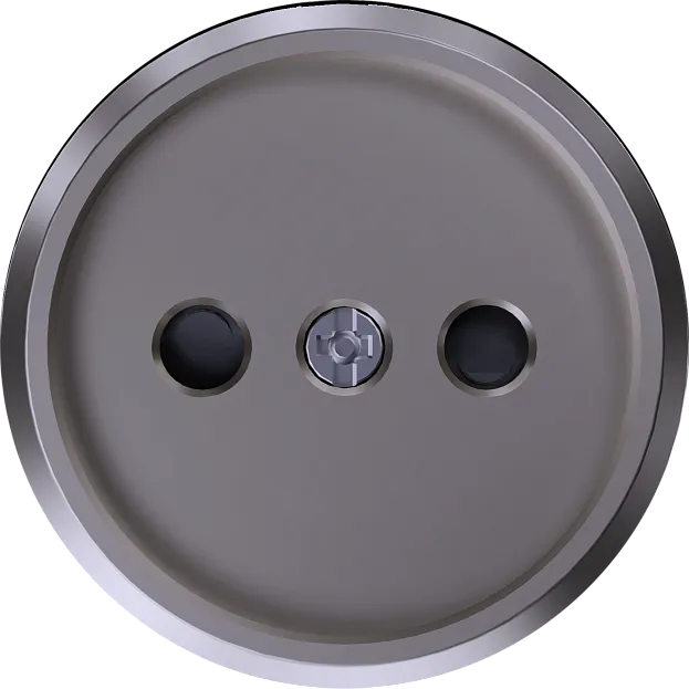 Накладка для розетки без заземления, со шторками 16A 250 В~, шампань, Donel DO21651 D16