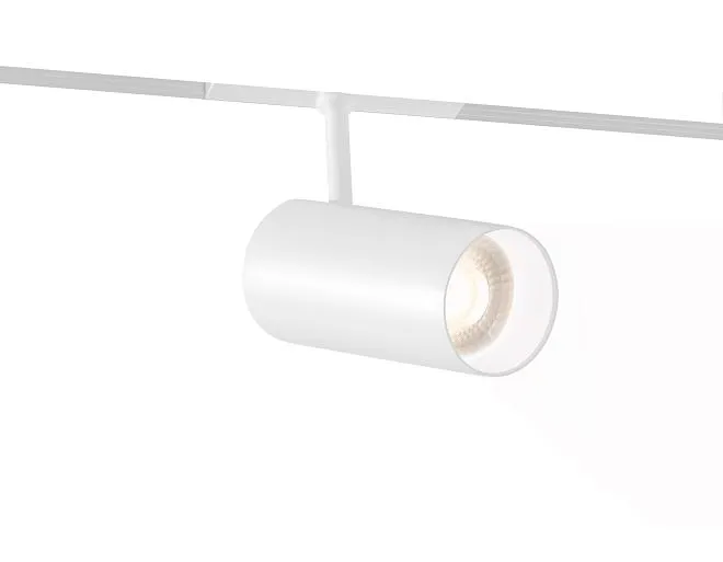 Трековый светильник белый IP20 15W 3CCT 3000-6000K SMART 48V 24° D55*120 Ambrella light GL4420 WH track system